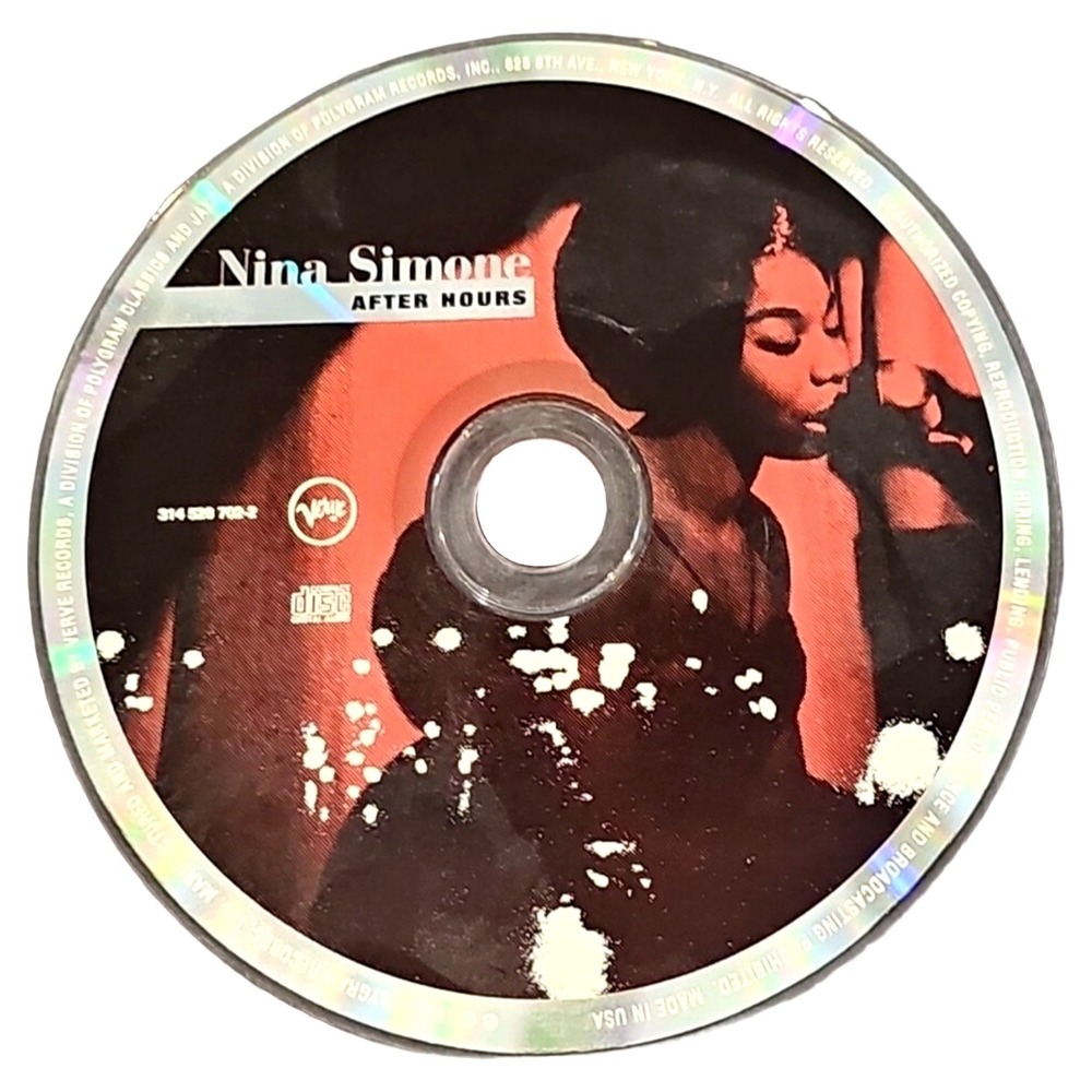 Nina Simone After Hours CD Jazz Vocal Verve Records 314 529 702-2 Good Condition